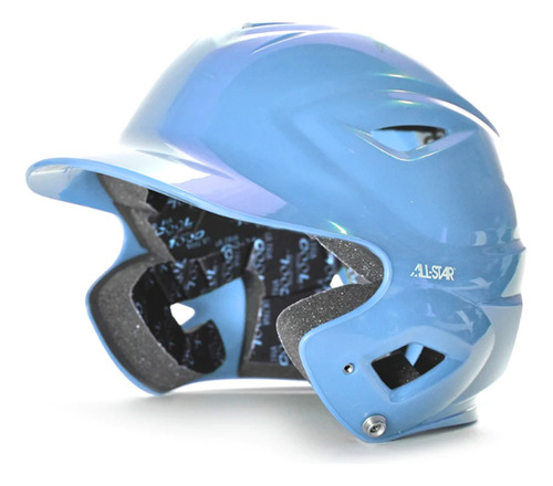 Casco Beisbol Soft All Star S7 Celeste Ajustable 6 1/2-7 1/2