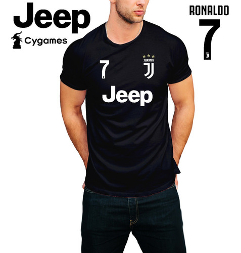 Remeras Juve Algodón Fan 7 Ronaldo, 10 Dybala, Higuain, Etc.