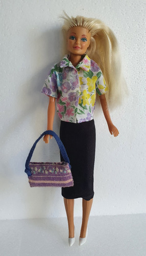 Muñeca Barbie Vintage De Los 90s