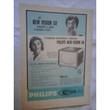 Propaganda Antiga Tv New Vision Philips