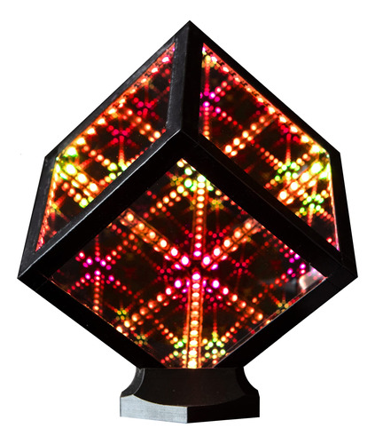 Hypercube Nano Infinity Cube - Luz Led Con Soporte, Lámpara