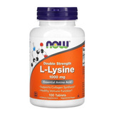 L-lysine 1.000mg, 100caps. L-lisina Contra Herpes Importado!