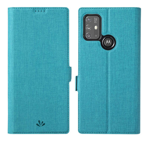 Funda De Piel Sintética Para Motorola Moto G30, G10