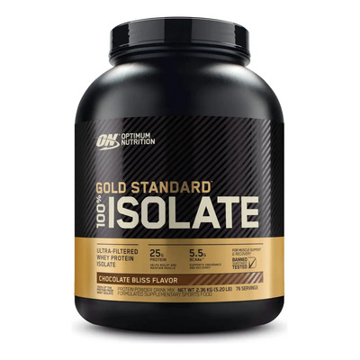 Optimum Nutrition Gold Standard 100 Isolate 5 Lbs Sabor Chocolate | MercadoLibre