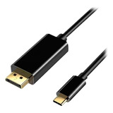 Cabo Adaptador Usb-c Para Displayport 1,8m Flex