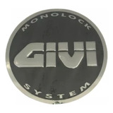 Emblema Baú Givi E30 30 E33 33 Adesivo Redondo Givi Monolock