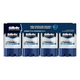 Pack4 Gel Antitranspirante Gillette Cool Wave 82gc/u Invisib