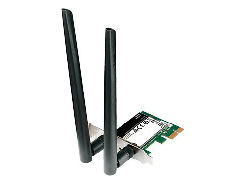 Placa De Red Wifi D-link Dwa582 Pcie Dual Band Ac1200 2 Ant