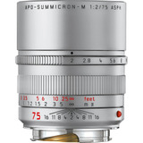 Leica Apo-summicron-m 75mm F/2 Asph. Lente (silver Anodized)