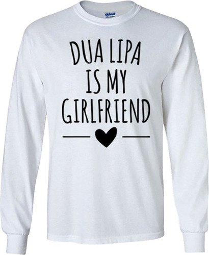 Dua Lipa Playeras Manga Larga Para Hombre Y Mujer C14