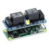 Zero Relay 2 Canales 5v Relay Shield Para Raspberry Pi, Rele