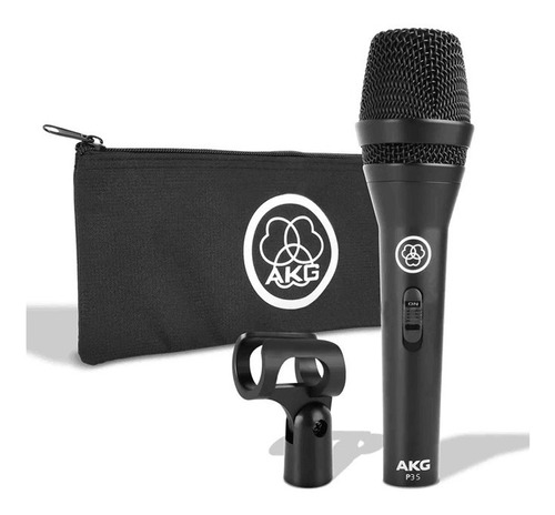 Microfone Dinâmico Akg P3s Perception P3 S Voz Violão Sopro