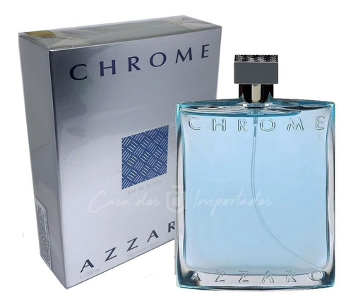 Azzaro Chrome 200ml Masculino | Original + Amostra De Brinde