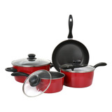 Set 7 Utensilios De Cocina De Acero Al Carbono Gibson Home