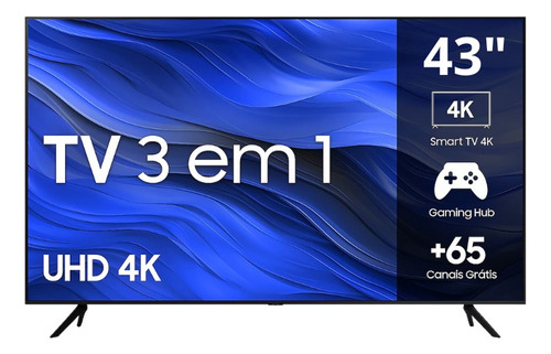 Smart Tv 43'' Crystal Uhd 4k Samsung Bivolt Pronta Entrega