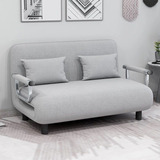 Sofa Cama Extendible Azul Linen