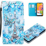 Funda Cartera Para Samsung Galaxy Note 10 Ybc Tower Mariposa