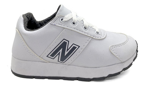 Zapatilla Escolar Deportiva Nena Nene Colegial Cordones 