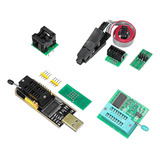 Para Eeprom Bios Programador Ch341a + Soic8 Clip + 1.8v