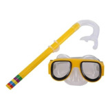 Set De Buceo Infantil Snorkel Para Piscina Playa Niño