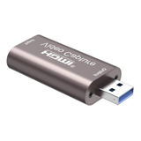 Tarjeta De Captura De Vídeo Audio Hdmi A Usb 3.0 1080p 60hz