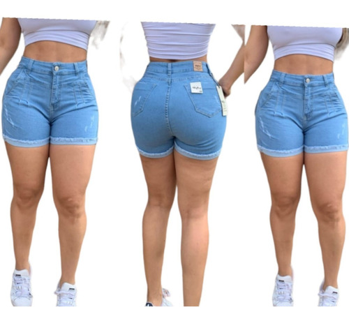Nueva Coleccion Short Jeans Strecht Premium Talla 6/16