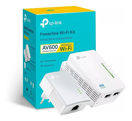 Repetidor De Sinal Wi-fi Powelrine Tp-link Tl-wpa4220 Bivolt