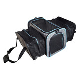 Bolsa Mochila Extensível Pet Cachorro Gato Luxo Avião