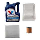 Kit Cambio Filtros Toyota Corolla 1.8 + Aceite Valvoline