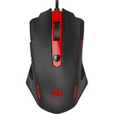 Mouse Gamer Usb Redragon M705 Pegasus 7200dpi Preto/vermelho