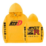 Sudadera Con Capucha Informal Y2k Unisex R34 Skyline Gtr Jdm