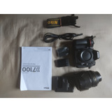 Câmera Dsrl Nikon D7100 + Lente Nikkor 18-105mm