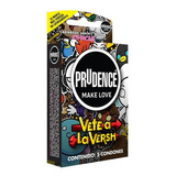 5 Condones Prudence Sabor Y Aroma Chicle, Vete A La Versh 