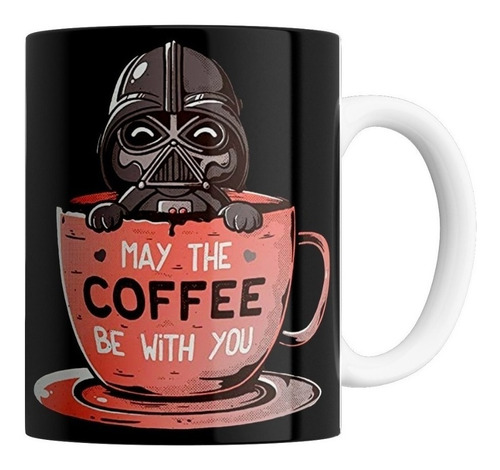 Taza - Tazón De Cerámica - Star Wars (darth Vader Coffee)