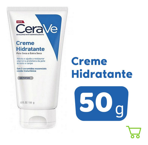 Hidratante Facial Corporal Loção Cerave 50gramas Sem Perfu