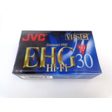 Fita Video Vhs-c Ehg30 Jvc - Nova Lacrada