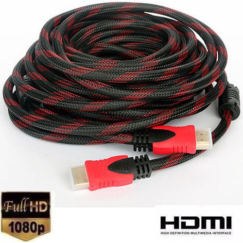 Cable Hdmi 5mts 1080p Reforzado Tv Smart Gamer Ps4 Pc Ps3