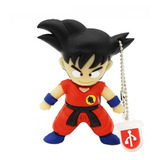 Memoria Usb 128gb Figura Goku Dragon Ball Diseño Forma