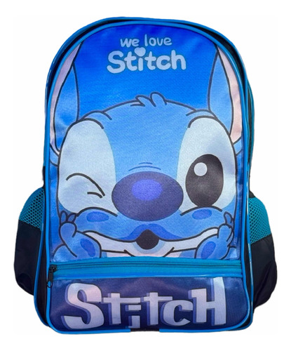 Mochila Escolar Stitch Reforçada Impermeável Volta As Aulas