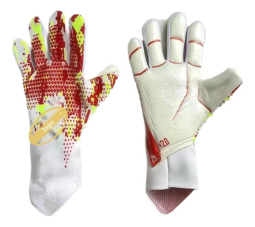 Guantes De Portero De Fútbol Profesional De Látex Antidesliz