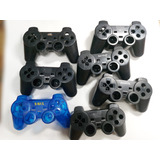 Defeito - Kit Peças Para Ps2 Control Lote Sucata Sem Fio