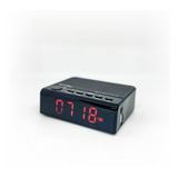 Radio Reloj Fm Despertador Bluetooth Usb Recargable Original