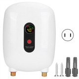 Calentador De Ducha De Baño Mini Agua Caliente Eléctrico Fij