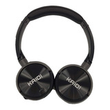 Fone De Ouvido Confortável Headphone Bluetooth Kaidi Kd-750 Cor Preto