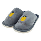 Pantufla Infantil Painappuru Gris Topsoc