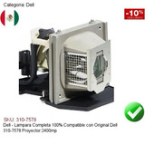 Lampara Compatible Proyector Dell 310-7578 2400mp