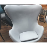 Sillón Egg Huevo Negro - Moderno Minimalista - Promoción!! Color Gris