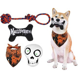 Paquete De 3 Juguetes Perros Halloween Perros Pequeños...