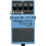 Pedal De Efecto Para Bajo Boss Bass Chorus Ceb-3