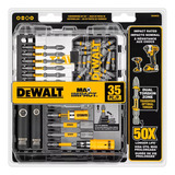 Set 35 Piezas Atornillar Max Impact  Dewalt 